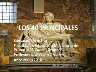 los 40 principales