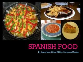 SPANISH FOOD