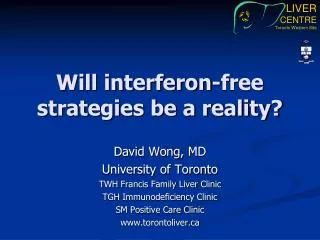 Will interferon-free strategies be a reality?