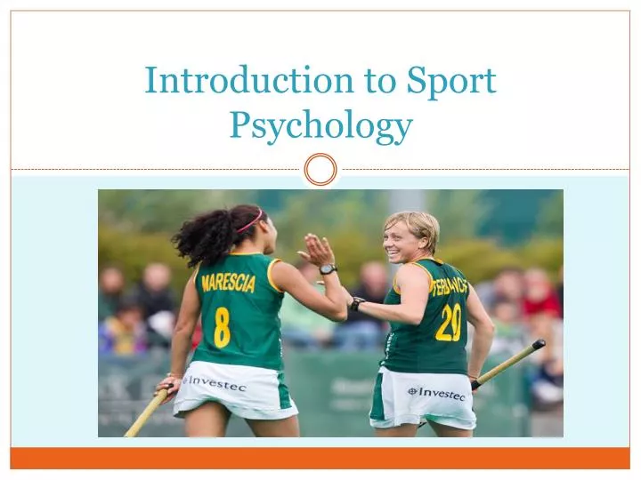 introduction to sport psychology