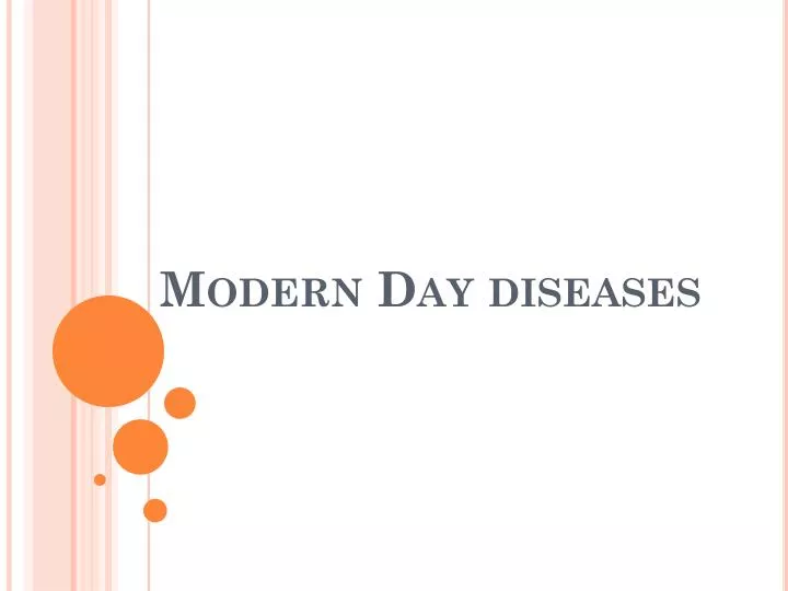 modern day diseases