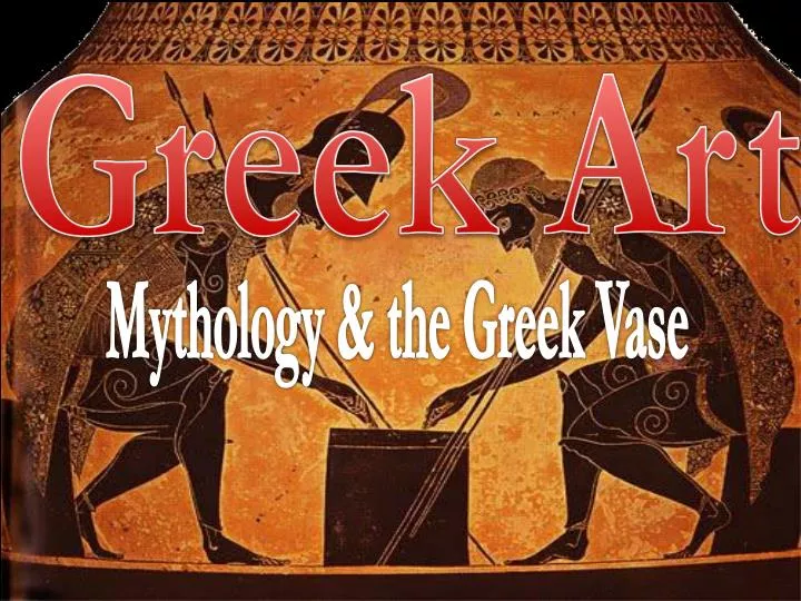 mythology the greek vase