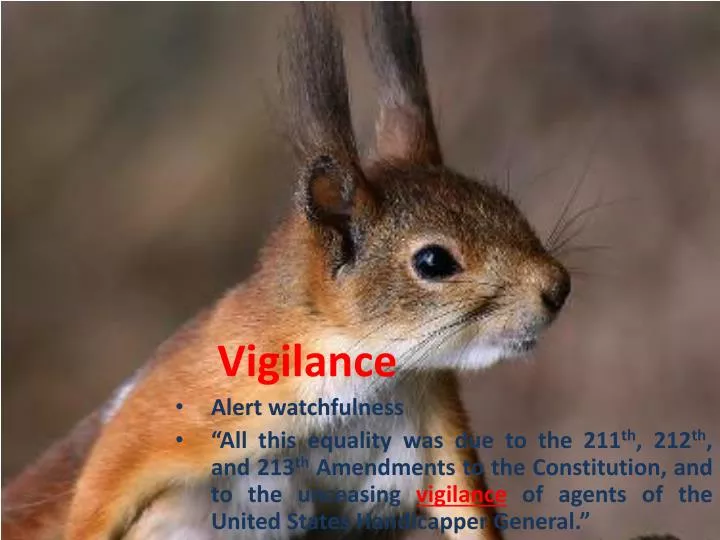 vigilance