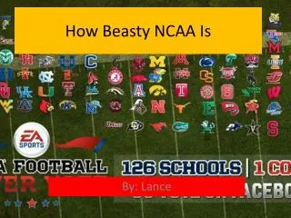 How Beasty NCAA Is