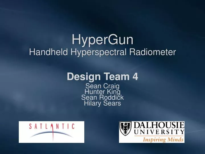 hypergun handheld hyperspectral radiometer