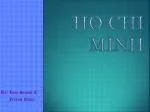 Ho Chi MINH - slide 1
