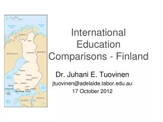 International Education Comparisons - Finland