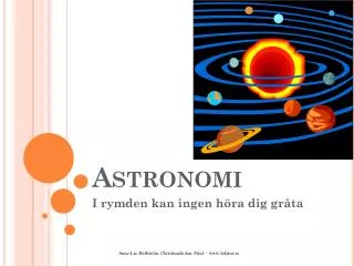 astronomi