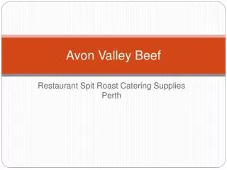 Retail- Restaurant Spit Roast Catering Supplies Perth