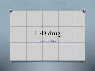 LSD drug
