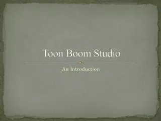 Toon Boom Studio