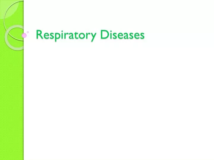 respiratory diseases