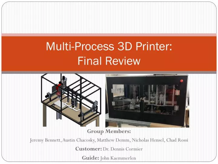 multi process 3d printer final review