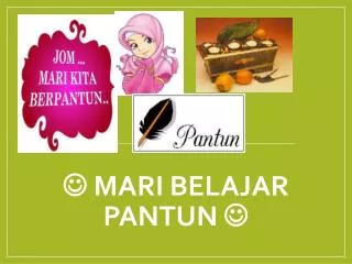 mari belajar pantun