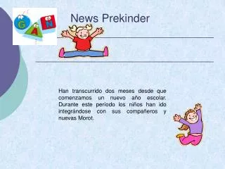 news prekinder