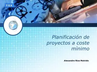 planificaci n de proyectos a coste m nimo