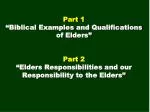 WE MUST DO THIS SCRIPTURALLY - slide 1