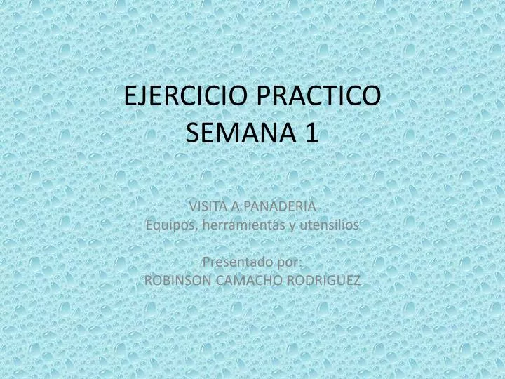 ejercicio practico semana 1