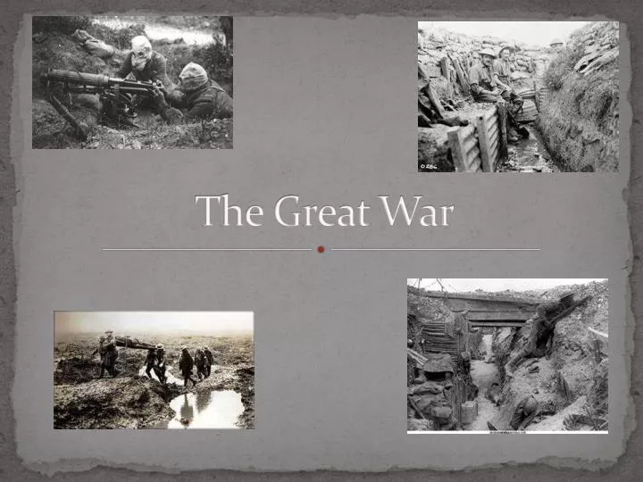 the great war