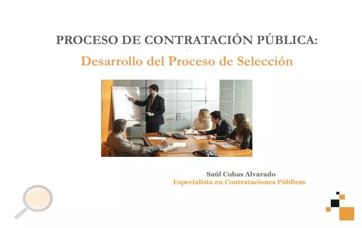 proceso de contrataci n p blica desarrollo del proceso de selecci n