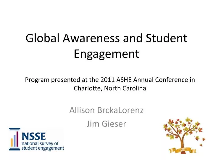 global awareness and student engagement
