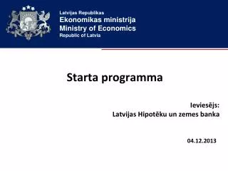 starta programma