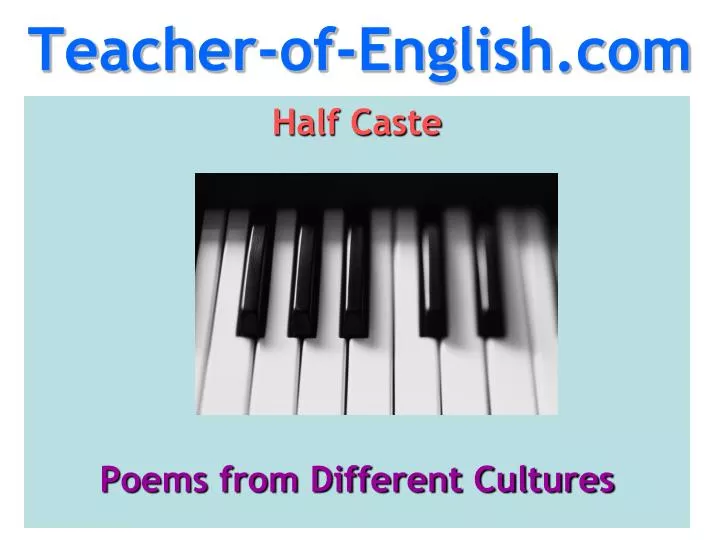 teacher of english com