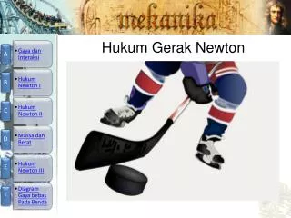 hukum gerak newton