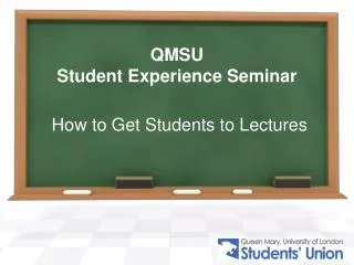 QMSU Student Experience Seminar