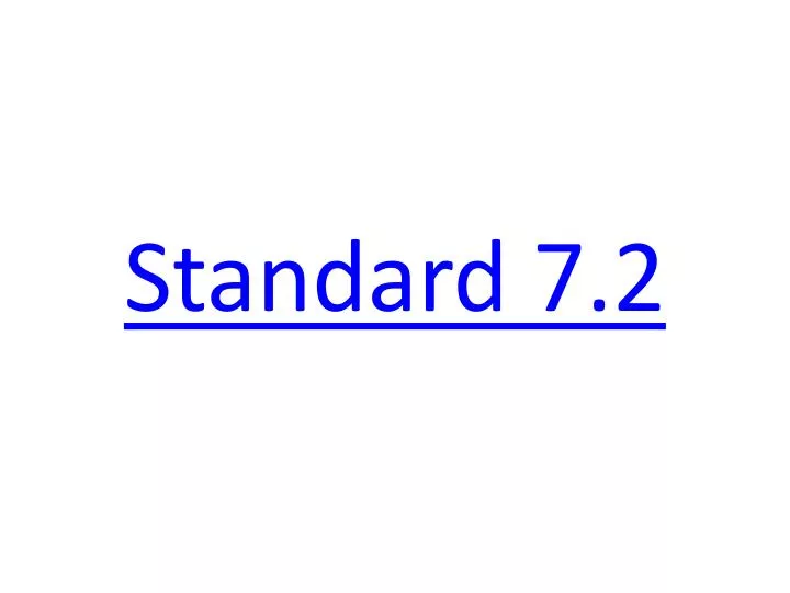 standard 7 2