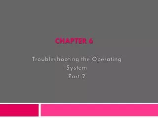 Chapter 6