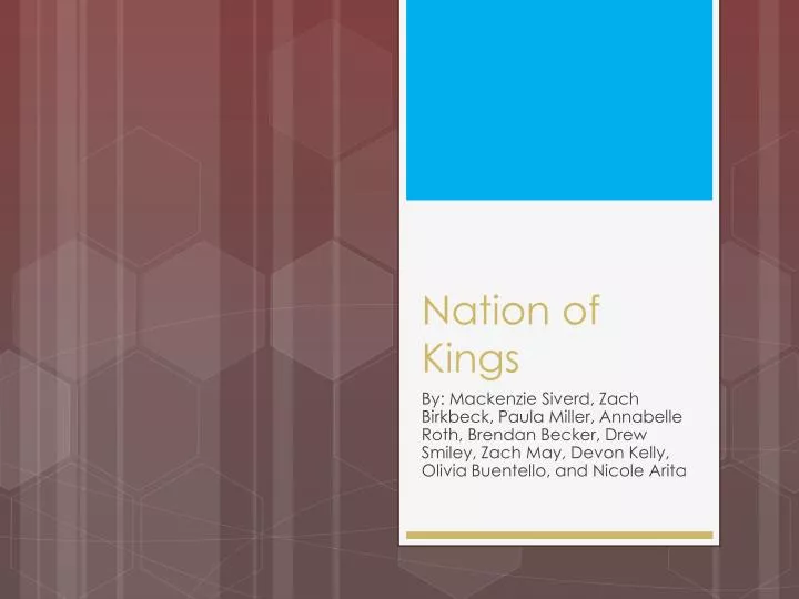 nation of kings