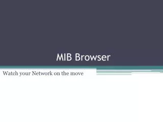 MIB Browser