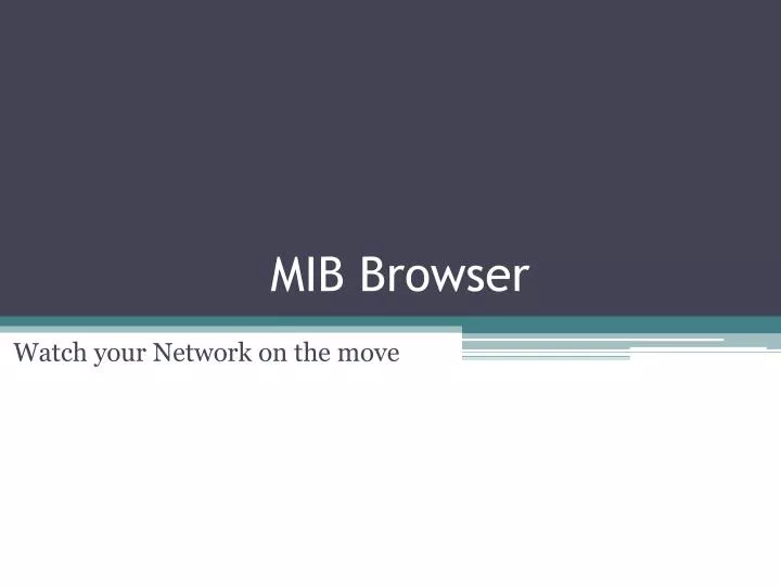 mib browser