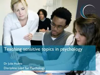 Teaching sensitive topics in psychology