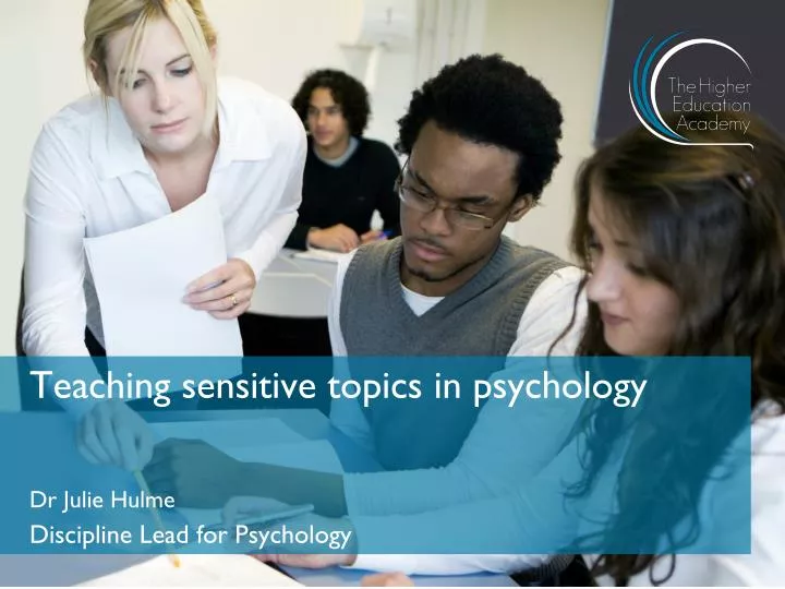 teaching sensitive topics in psychology