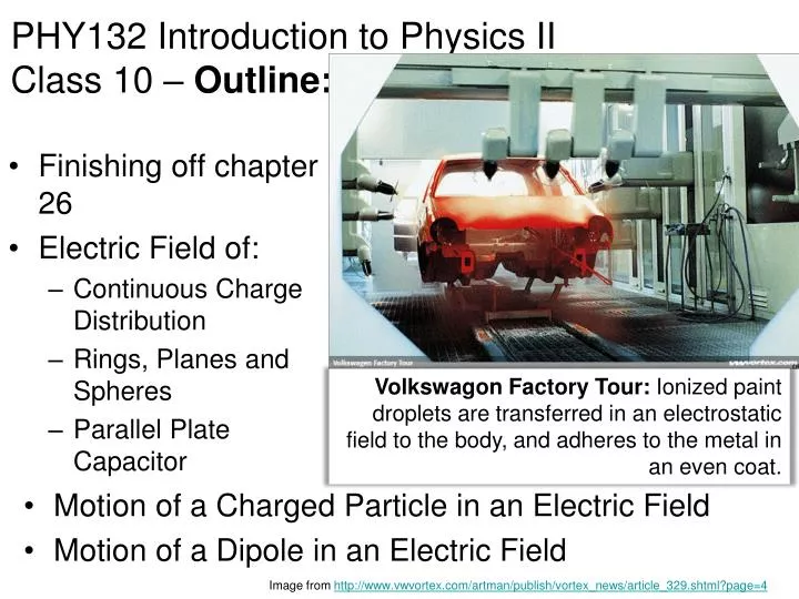 phy132 introduction to physics ii class 10 outline
