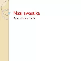 Nazi swastika