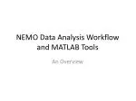 NEMO Data Analysis Workflow and MATLAB Tools - slide 1