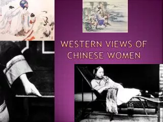 Western Views of Chinese women