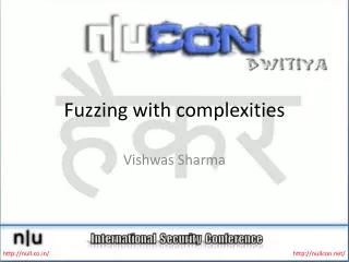 Fuzzing with complexities