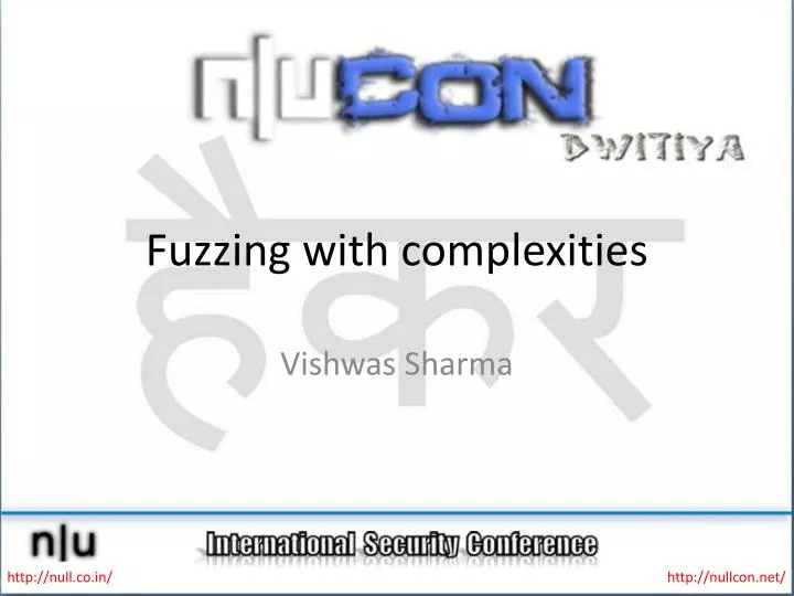 fuzzing with complexities