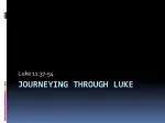 Journeying through Luke - slide 1