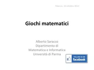giochi matematici