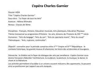 l op ra charles garnier