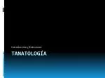 Tanatología - slide 1