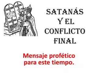 satan s y el conflicto final