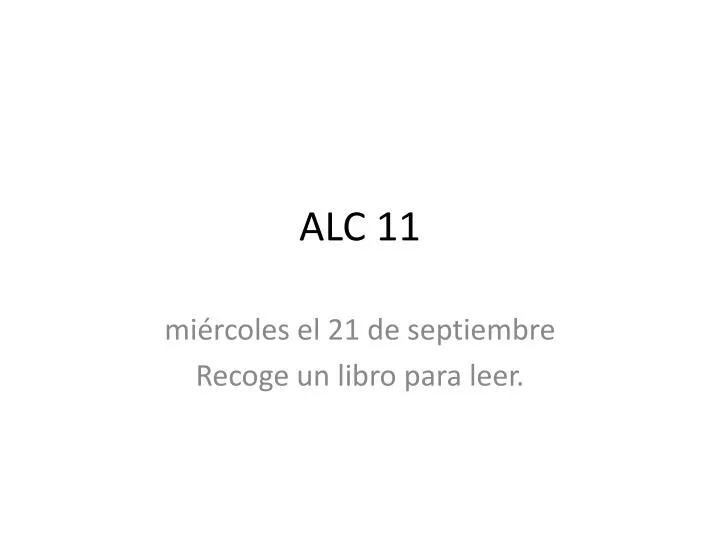 alc 11