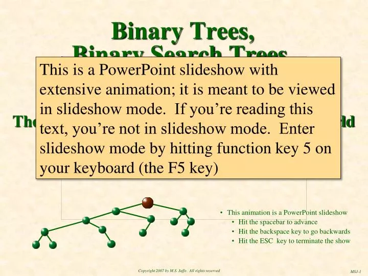 binary trees binary search trees and avl trees