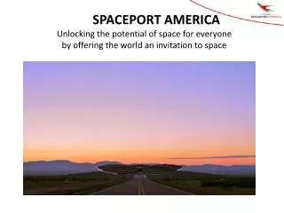 Unlocking the potential of space for everyone by offering the world an invitation to space